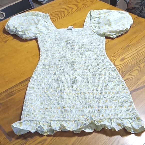 Anthropologie Dresses & Skirts - ENGLISH FACTORY ANTHROPOLOGIE Womens Dress Used Preowned SMALL PUFF SLEEVE yy